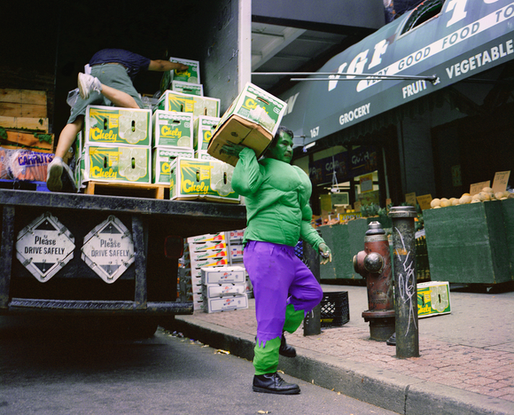 Paulino Cardozo is Hulk from the State of Guerrero works in a greengrocer loading trucks he sends 300 dollars a week
