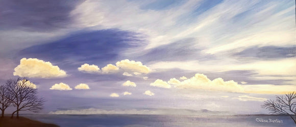 Nuages Sur Le Lac-Saint-Louis