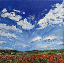 Waves of Clouds & Poppies-1