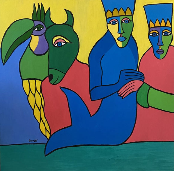 She Invites The Merman To Her Garden
