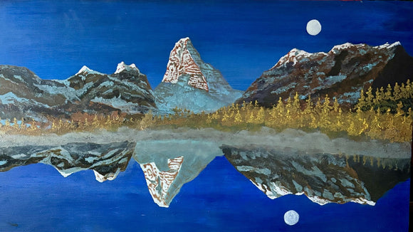 DAWN MOUNT ASSINIBOINE