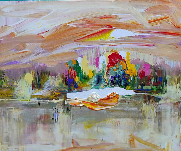 Sun Touched Forest No4.