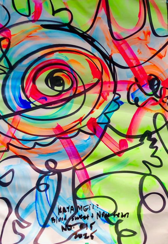 1 of 5 of Part No.015. Blood, Sweat and Neon Tears