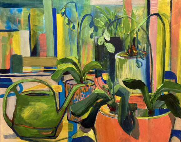 The Orchids Love this Windowsill