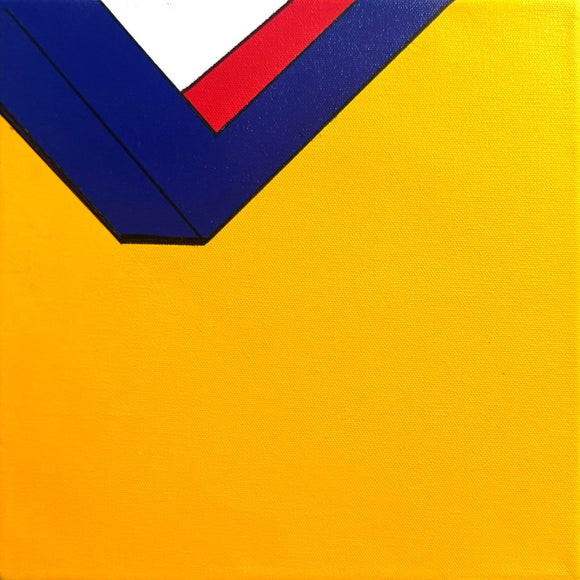 Emulation of Mondrian, Piece #3 (Yellow Stasis)