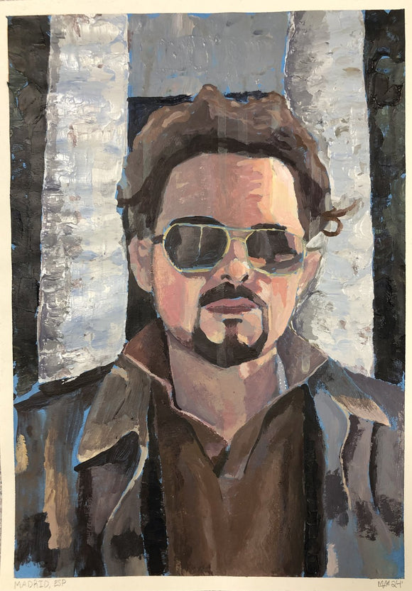 self-portrait, madrid