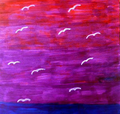BIRDS IN FLIGHT