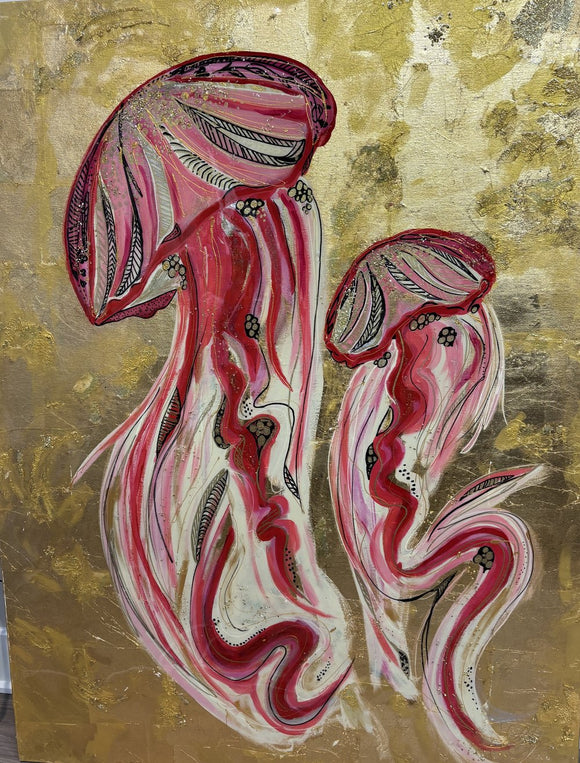 Golden Sea Creatures