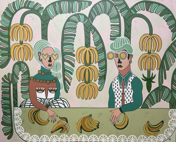 Love at a banana plantation
