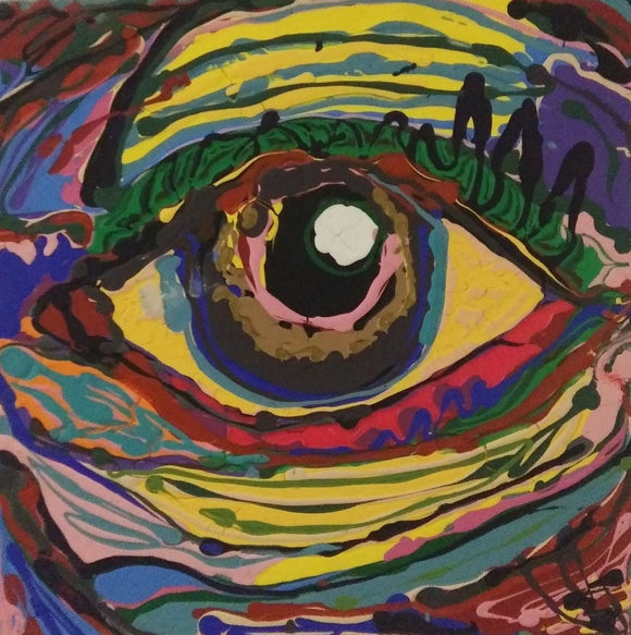 Brown eye