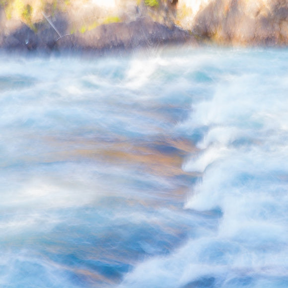 Energy of the Glacier Waters