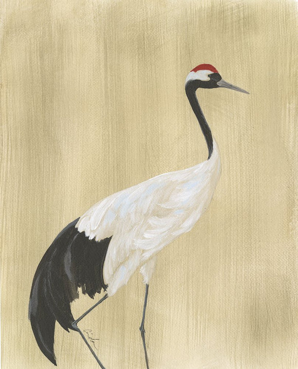 Red Crowned Crane I