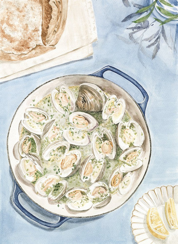 Steamed Clams Limited Print