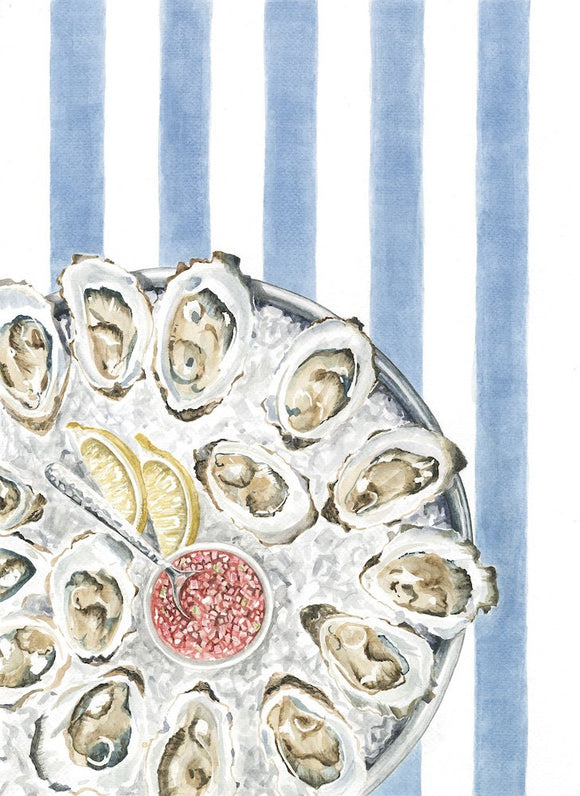 Oysters and Mignonette Limited Print
