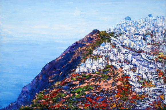 On the Road to Oil, Santorini, Greece