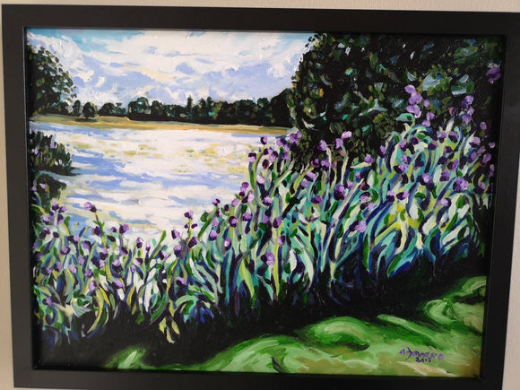 A Look Through the Flowers