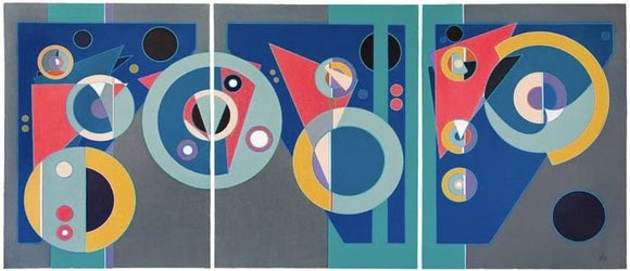 Circle Variations Triptych