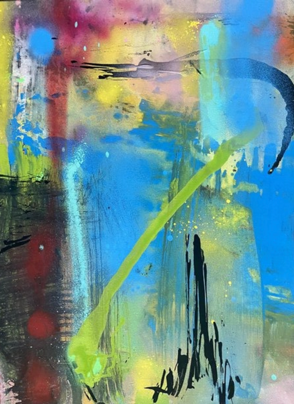 BLUE ABSTRACT
