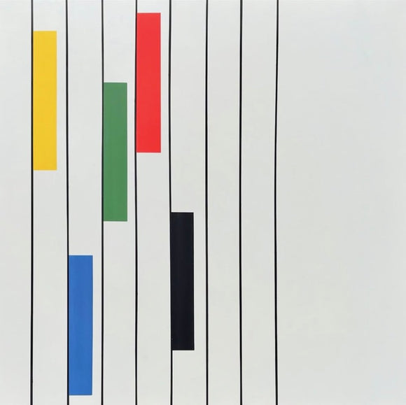 Bars on White