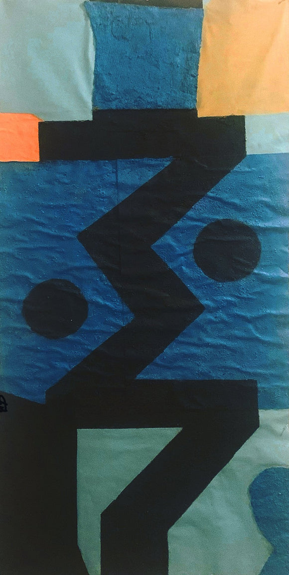 Afroglyph: Figure in Repose
