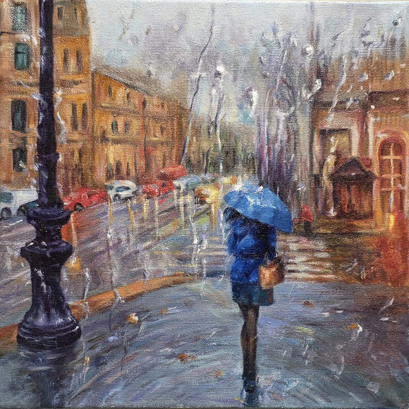 Under the Blue Umbrella