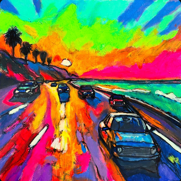 Vibrant Coastal Drive