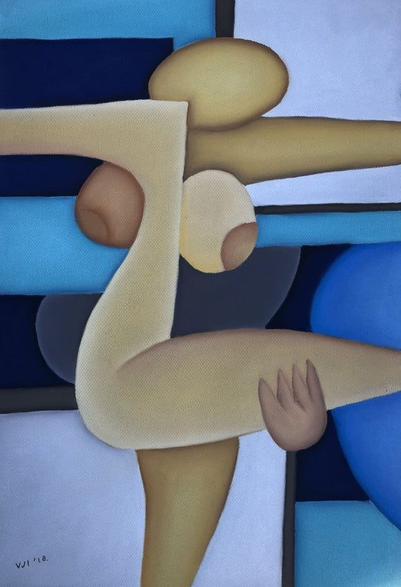 Nude in Blue (Freedom)