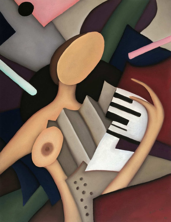 Nude Accordionist II
