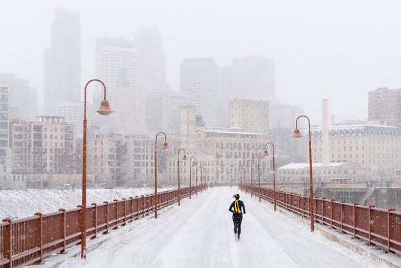 Winter Series: The Runner (Minneapolis)