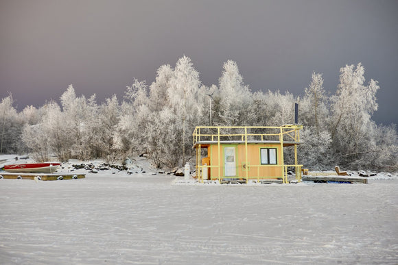 Yellow Houseboat