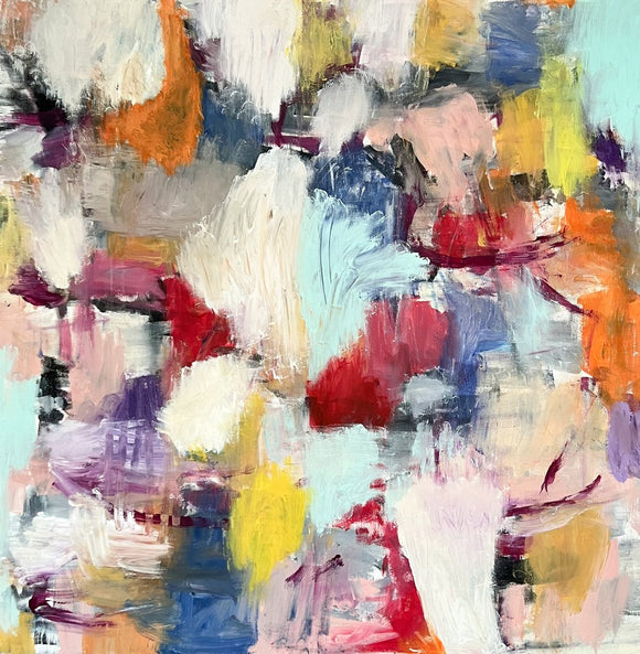 Red Poppy | White Vase