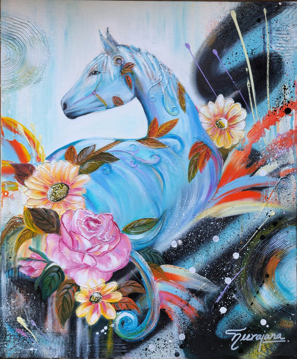 Horse in the Yard