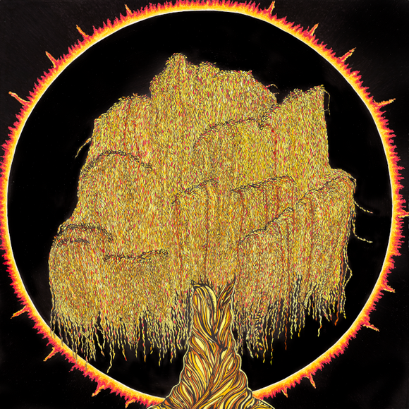 Eclipsed Weeping Willow