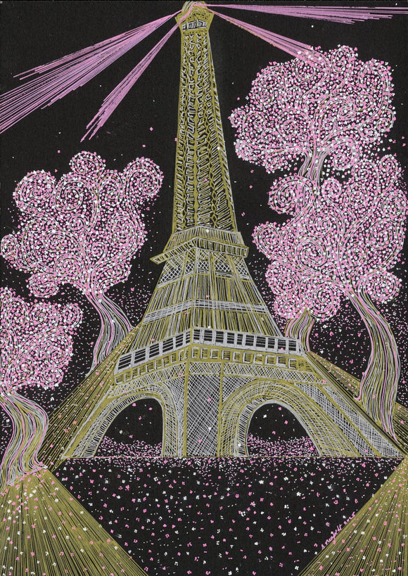 Blossoms over Paris