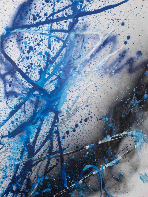 Ink Blue Abyss