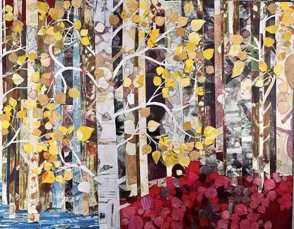 Lovely (aspens with water)