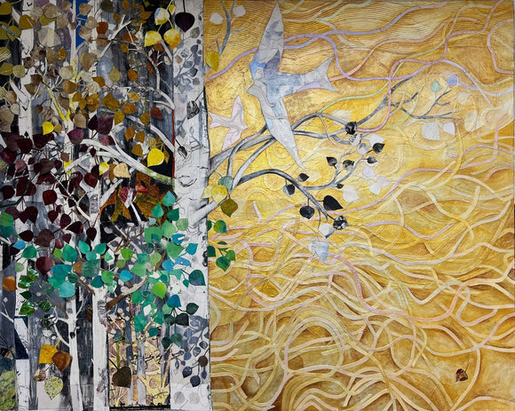 EDGE (aspen forest with air and swallows)
