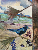 From the Wild Garden (Steller's Jay, Camas Lilly, and Ponderosa Pine)-1