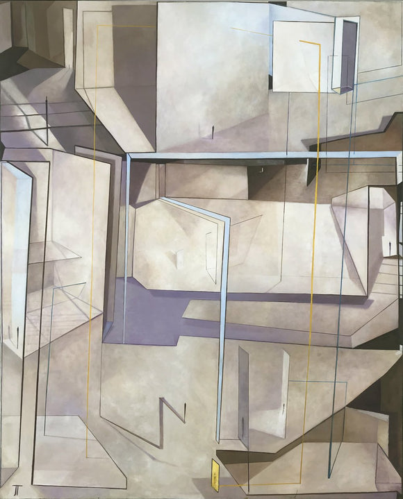 Labyrinth LXVIII "Blueprint of the Unfinished Moment"