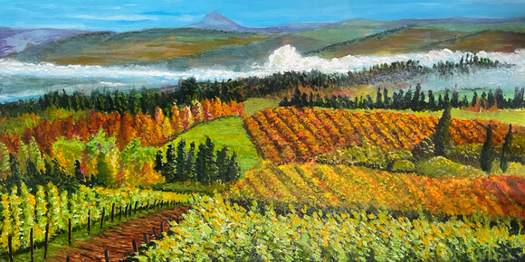 Willamette Wine Country in Autumn