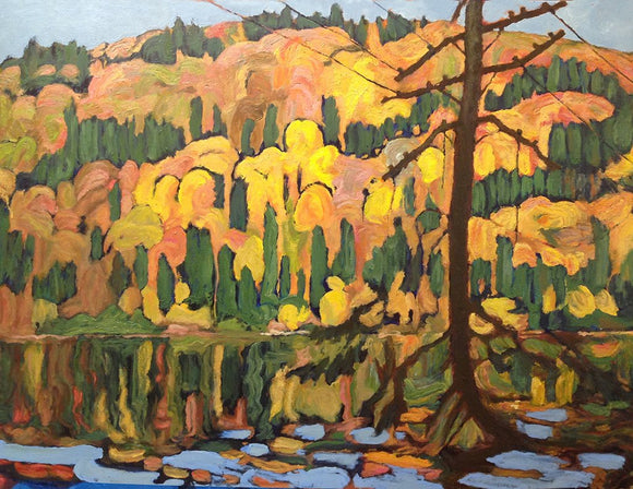 TOTEM V, after Autumn Algoma by JEH MacDonald