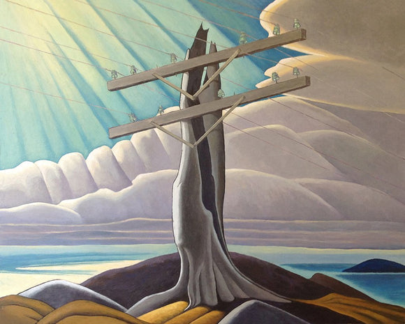TOTEM VI, after 'North Shore' by Lawren Harris