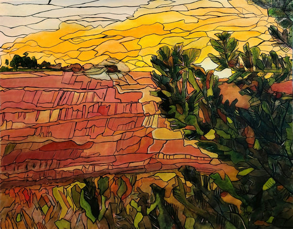 Driving Into The Sunset