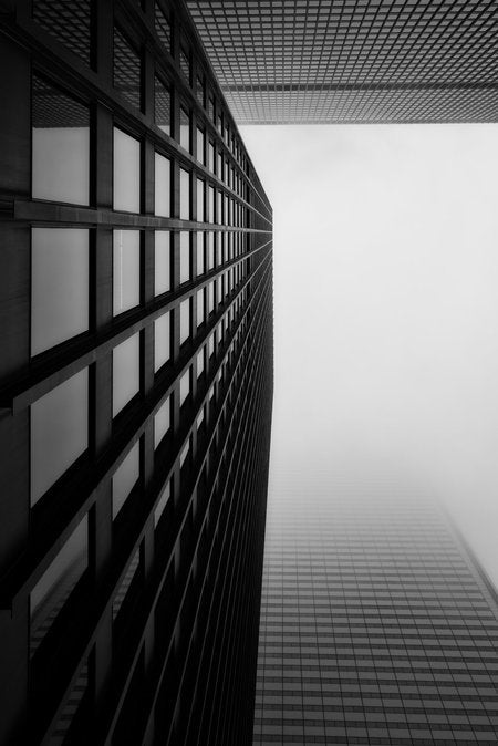 A vertical city becomes a question