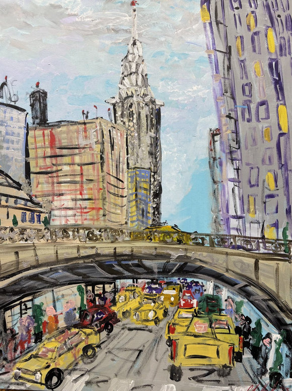 Outside Grand Central