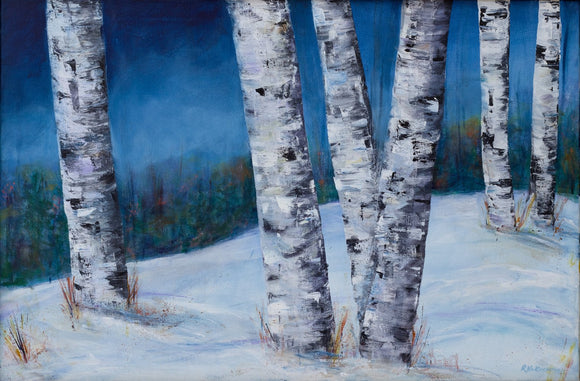 Birches in the Snow
