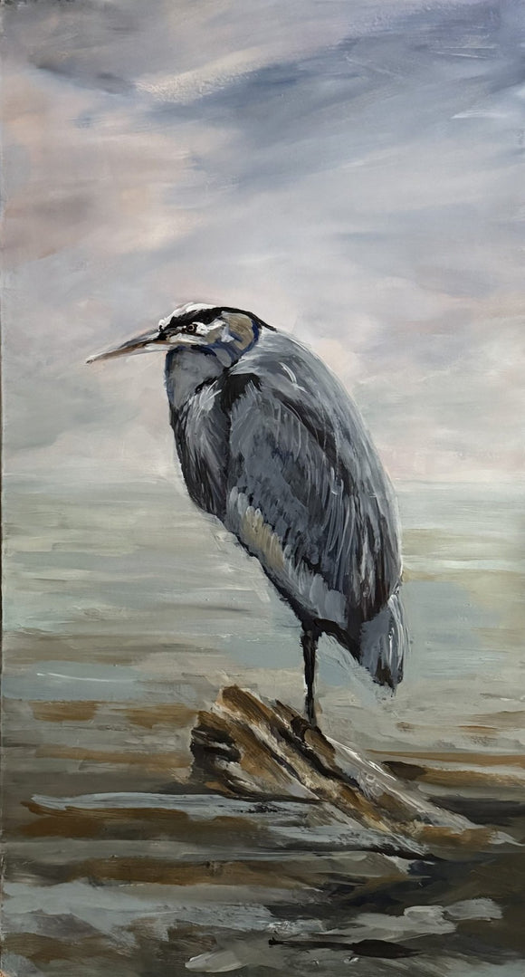 Heron at Derby Reach