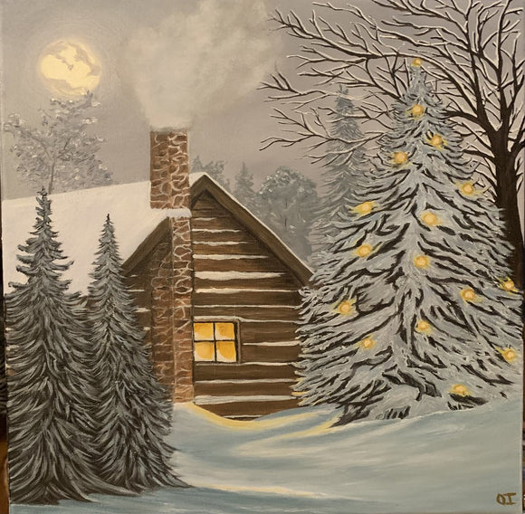 Moonlight cabin