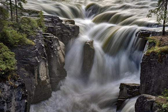 The Power of Sunwapta Falls