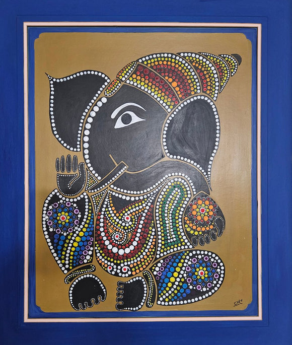 Dot Mandala Lord Ganesha